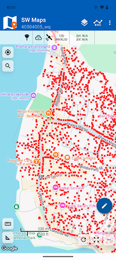 komputer SW Maps - GIS & Data Collector