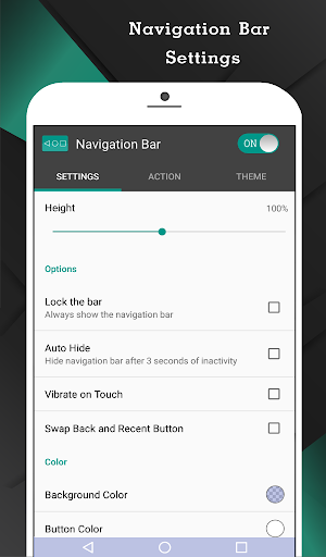 Navigation Bar for Android پی سی