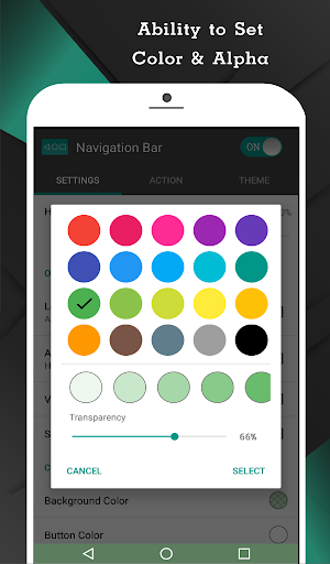 Navigation Bar for Android پی سی