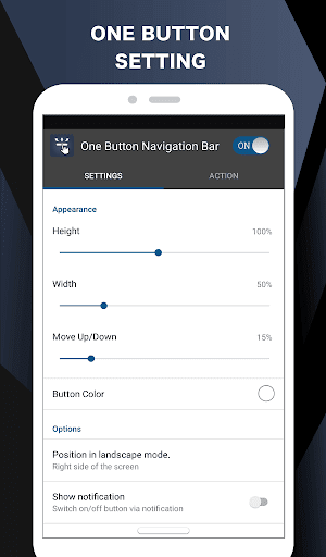 One Button Navigation Bar پی سی