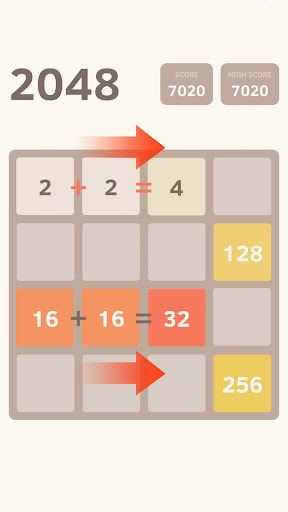 2048Pzll: Number Game الحاسوب