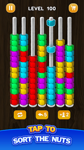 Nut Sort - Color Puzzle Games PC