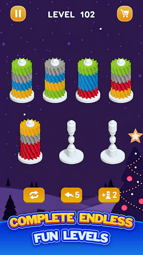 ナット整理・カラーゲーム