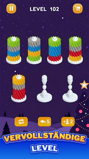 Muttern Sortieren - Farbspiel