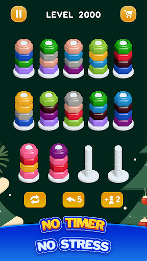 ナット整理・カラーゲーム