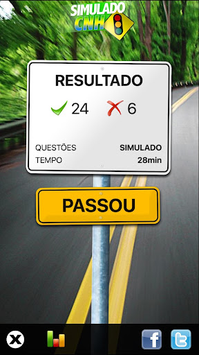 Simulado CNH para PC