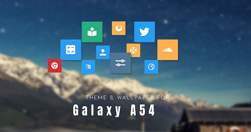 Samsung Galaxy A54 Theme PC