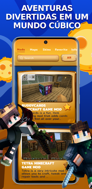 Mods Maps Skins para Minecraft para PC