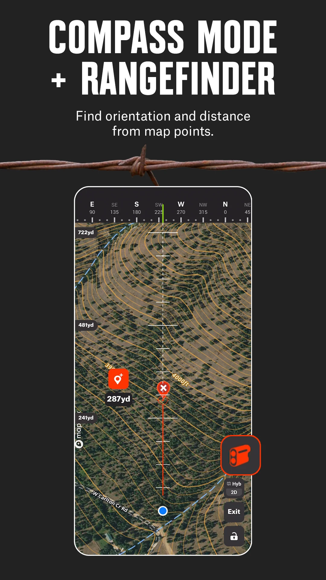 onX Hunt: Hunting Maps, Offline GPS/Nav & Weather ПК