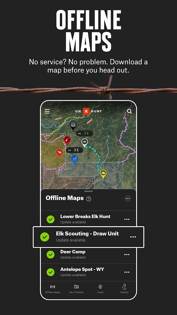 onX Hunt: Hunting Maps, Offline GPS/Nav & Weather PC版