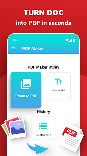 PDF Maker/Reader: Photo to PDF PC