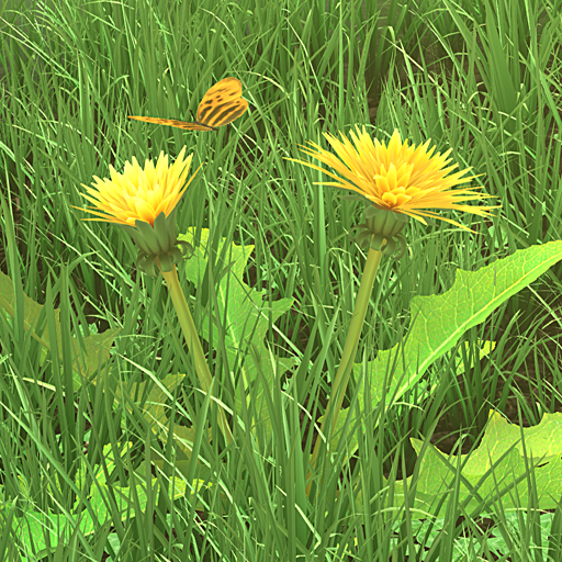 komputer Spring Flowers 3D LWP