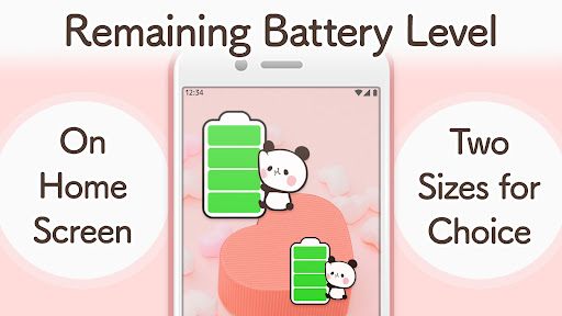 Battery widget Cute Characters