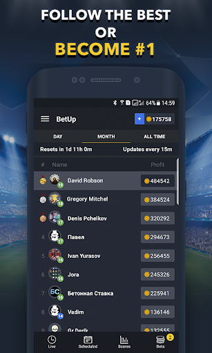 Sports Betting Game - BETUP