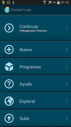 Pocket Code: ¡Programe sus pro