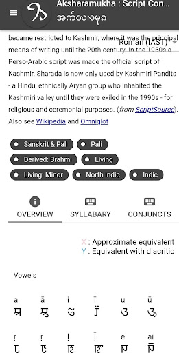 Aksharamukha:  Script Converte PC