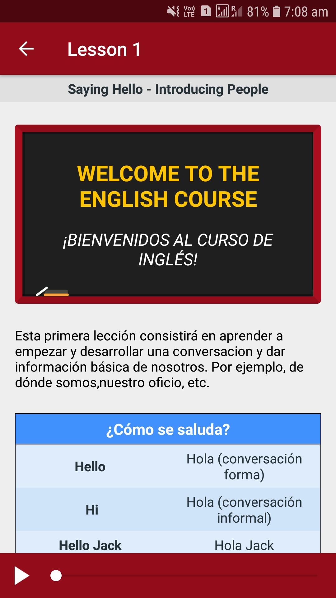Curso De Inglés Gratis 100% PC