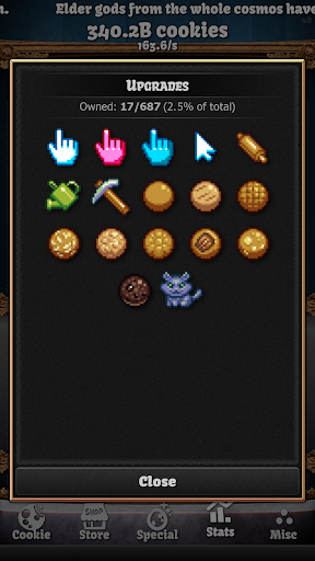 Cookie Clicker (ad-less) الحاسوب