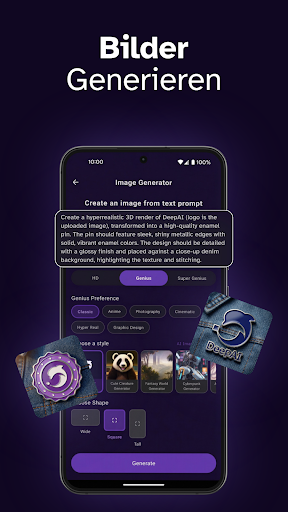 DeepAI: KI-Chat, Bild & Video PC