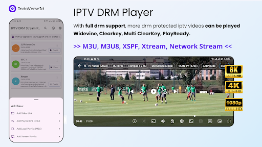 IPTV DRM Stream Player (Video) PC
