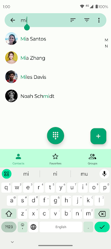 Fossify Contacts