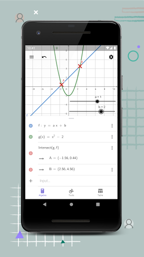 GeoGebra Calculette Graphique