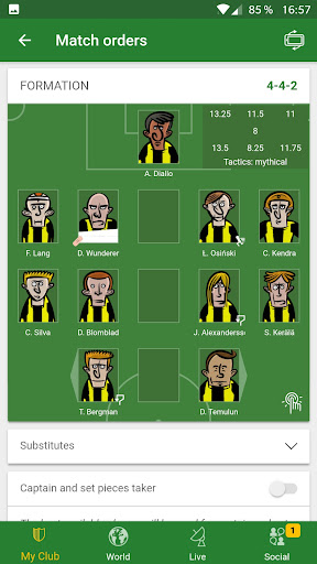 Hattrick Football Manager Game