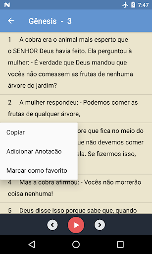 Bíblia em áudio para PC