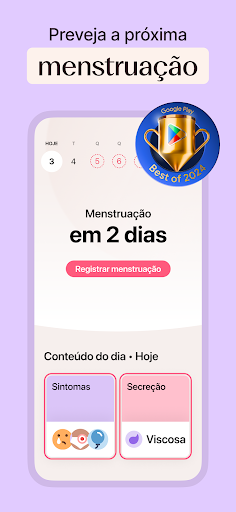 Calendário Menstrual Flo