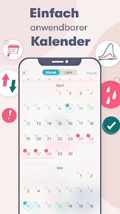 Periodenkalender & Zykluskalender Mein Tracker Flo