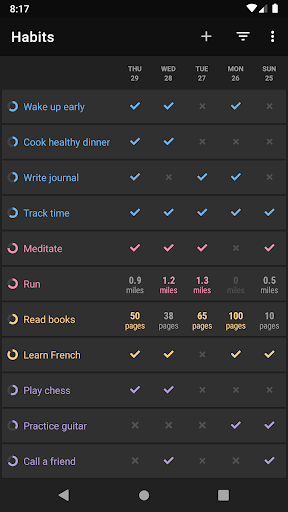 Loop Habit Tracker پی سی