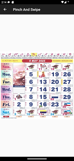 komputer Malaysia Calendar 2025 (Horse)