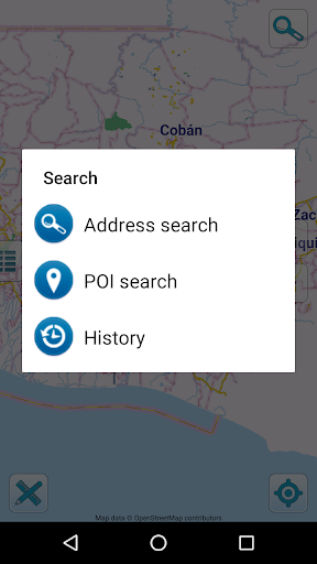 Map of Guatemala offline