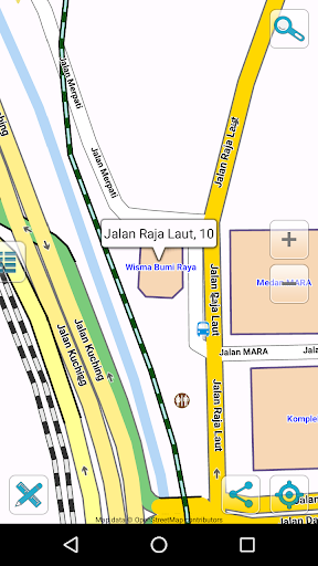 komputer Map of Malaysia offline