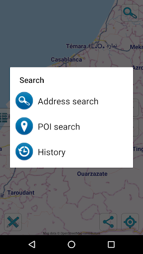 Carte de Maroc hors-ligne PC