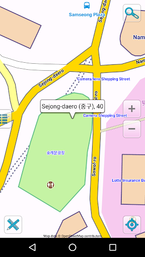 Map of South Korea offline PC