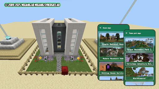 House for minecraft pe PC