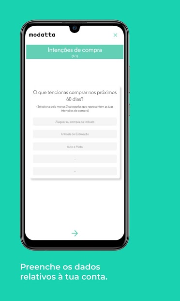 Modatta: ganha dinheiro com os teus dados para PC
