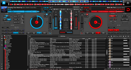 3D DJ Music Mixer - Virtual DJ PC