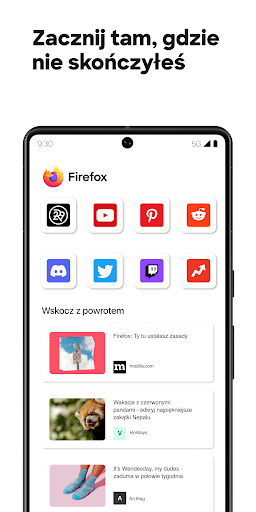 Firefox prywatna przeglądarka