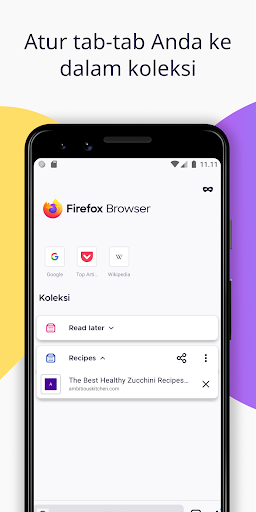 Firefox browser web yang cepat