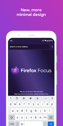 Firefox Focus: web riêng tư PC