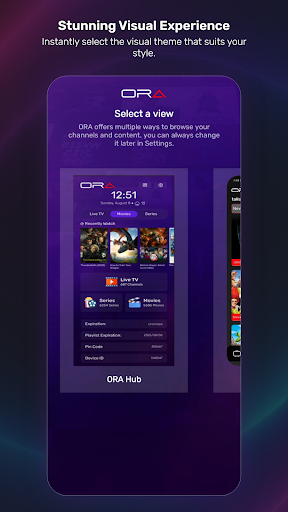 ORA IPTV Player الحاسوب