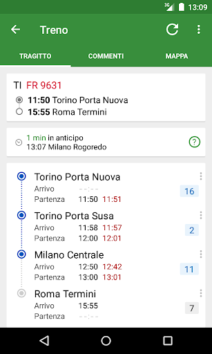 Train Timetable Italy PC