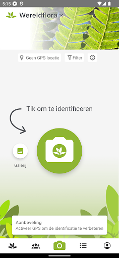 Pl@ntNet plantenidentificatie