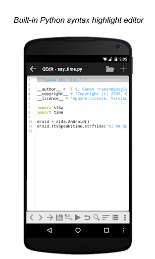 QPython3 - Python for Android PC版