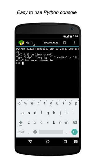 QPython3 - Python for Android PC版