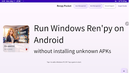 Renpy Pocket PC