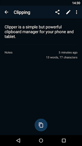 Clipper - Clipboard Manager PC版