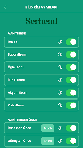 Serhend Takvimi